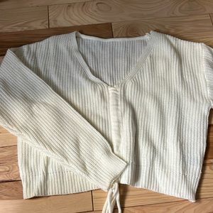 White sweater